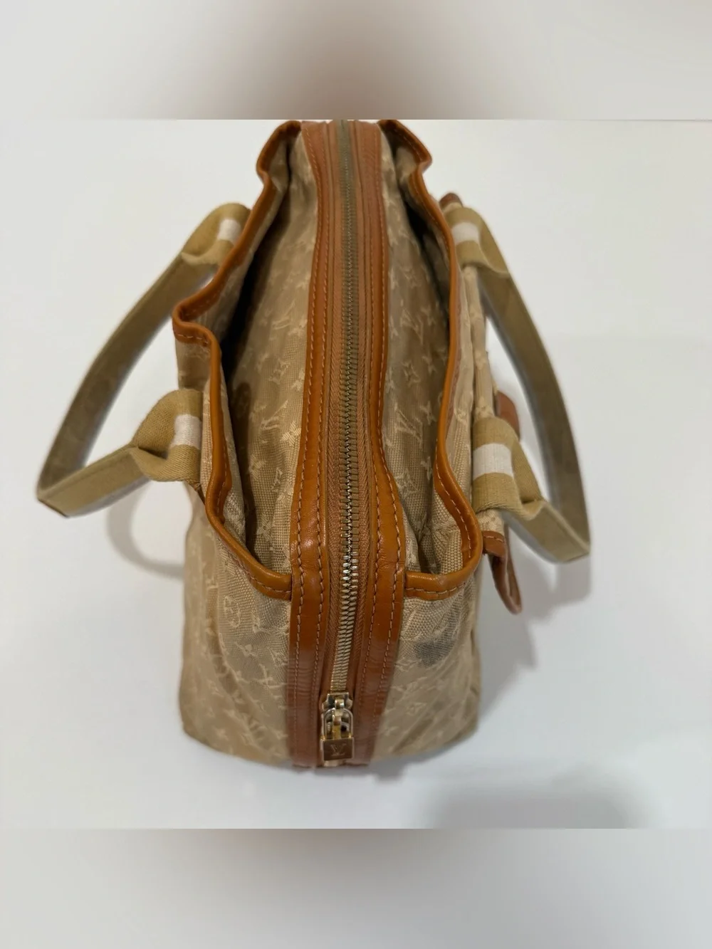 Louis Vuitton Mini Monogram Sac Mary Kate Satchel Top Handle Bag *Stains*